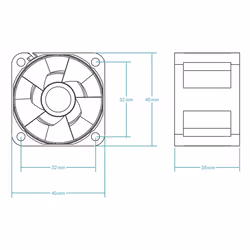 ARCTIC S4028-6K - 40 mm Server Fan - Additional view 6
