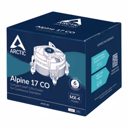 ARCTIC Alpine 17 CO Processor Air cooler 9.2 cm Black, Silver 1 pc(s) - Additional view 7