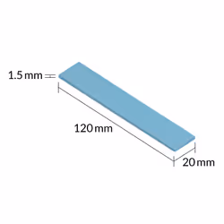 ARCTIC TP-3 Premium Performance Thermal Pad 120 x 20 mm, 1.5 mm - Additional view 4