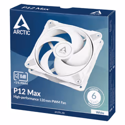 ARCTIC P12 Max Computer case Fan 12 cm White 1 pc(s) - Additional view 4
