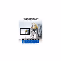Lexar High-Performance 633x 128GB microSDXC UHS-I Card w/ SD Adapter, Up To 100MB/s Read, for Smartphones, Tablets, and Action Cameras (LSDMI128BBEU63