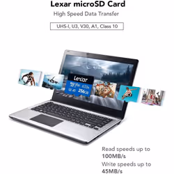 Lexar High-Performance 633x 256GB microSDXC UHS-I Card