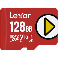 Lexar PLAY 128GB microSDXC UHS-I Card, Up To 150 MB/s Read (LMSPLAY128G-BNNAG)