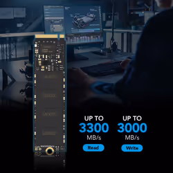 Lexar NM620 M.2 2280 PCIe Gen3x4 NVMe, 1TB Internal SSD, Up To 3300MB/s Read, for PC Enthusiasts and Gamers (LNM620X001T-RNNNG)