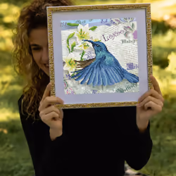 Diamond Dotz Hummingbird Travels