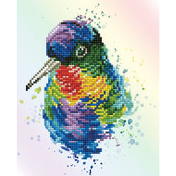 Diamond Dotz Rainbow Feathers