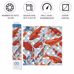 Diamond Dotz Koi Mosaic