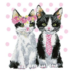 Diamond Dotz Mr & Mrs Pink