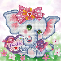 Diamond Dotz Faith Elephant