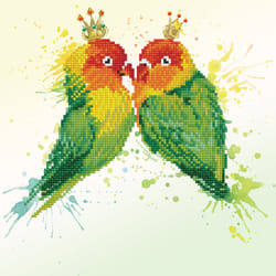 Diamond Dotz Love Birds