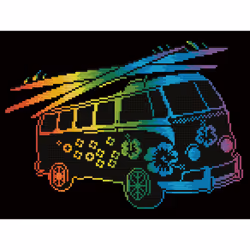 Diamond Dotz Cool Combi, Children's diamond painting kit, Multicolour