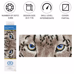 Diamond Dotz Snow Leopard Spy