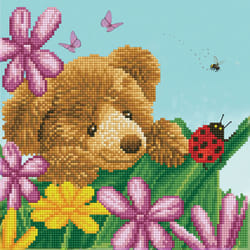 Diamond Dotz Honey Pot Bear: Hide & Seek