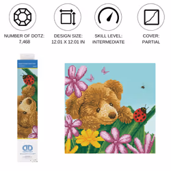 Diamond Dotz Honey Pot Bear: Hide & Seek