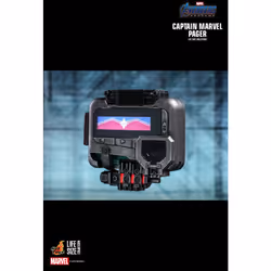 Figure Hot Toys LMS009 -Marvel Comics - Avengers : Endgame - Captain Marvel Pager