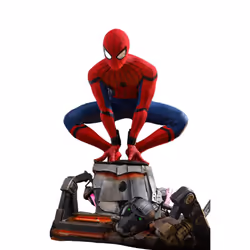 Hot Toys Quarter-Scale Spider-Man: Homecoming, 1/4 Scale Figure, Spider-Man, Multicoloured, (HT905037)