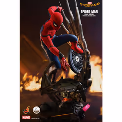 Hot Toys Spider-Man: Homecoming Quarter Scale Series Action Figure Spider-Man Deluxe Version - 44 CM - 1:4