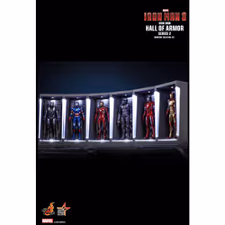 Figure Hot Toys MMSC014-MMSC020 - Marvel Comics - Iron Man 3 - Iron Man Hall Of Armor Series 2