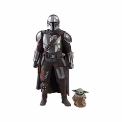 Figure Hot Toys TMS014 - Star Wars - The Mandalorian -The Mandalorian & The Child Standard Version