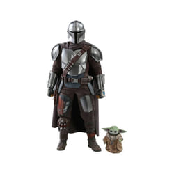 Figure Hot Toys TMS014 - Star Wars - The Mandalorian -The Mandalorian & The Child Standard Version