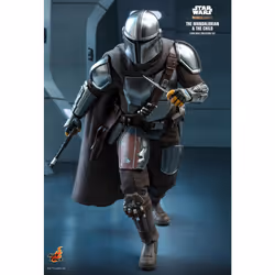 Figure Hot Toys TMS014 - Star Wars - The Mandalorian -The Mandalorian & The Child Standard Version