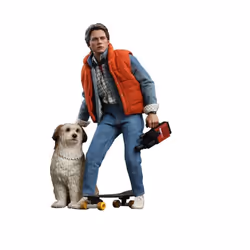Figure Hot Toys MMS573 - Back To The Future - Marty Mcfly & Einstein