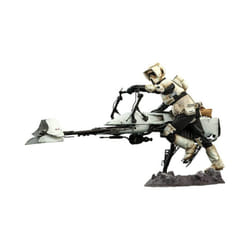 Figure Hot Toys TMS017 - Star Wars - The Mandalorian - Scout Trooper And Speeder Bike