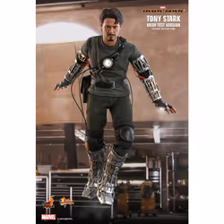 Figure Hot Toys MMS581 - Marvel Comics - Iron Man - Tony Stark Mech Test Deluxe Version