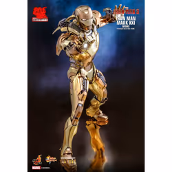 Figure Hot Toys MMS586 - Marvel Comics - Iron Man 3 - Iron Man Mark XXI Midas