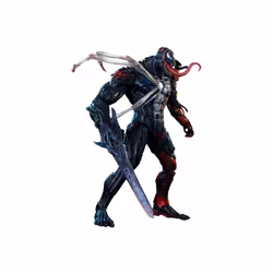 Figure Hot Toys AC04 - Marvel Comics - Marvel's Spider-Man : Maximum Venom -Venomized Iron Man Deluxe Version