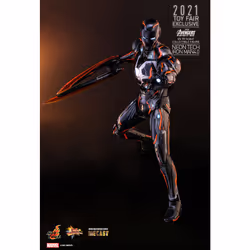 Figure Hot Toys MMS597D39 - Marvel Comics - Avengers : Infinity War - Neon Tech Iron Man 4.0