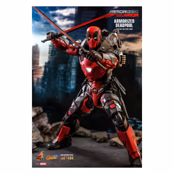 Figure Hot Toys CMS09D42 - Marvel Comics - Armorized Deadpool Deluxe Version