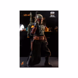 Figure Hot Toys TMS055D - Star Wars : The Mandalorian - Boba Fett Repaint Armor Version Deluxe Version