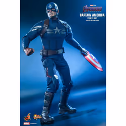 Figure Hot Toys MMS607 - Marvel Comics - Avengers : Endgame - Captain America Stealth Suit Version