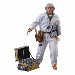 Figure Hot Toys MMS610 - Back To The Future - Doc Brown Deluxe Version