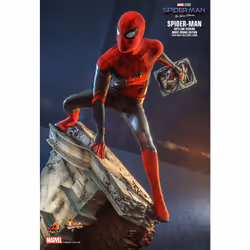 Figure Hot Toys MMS625 - Marvel Comics - Spider Man : No Way Home - Spider Man Battling Version