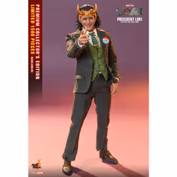 Figure Hot Toys TMS067 - Marvel Comics - Loki - President  Loki Deluxe Version
