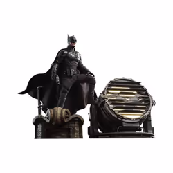 Figure Hot Toys MMS641 - DC Comics - The Batman - Batman & Bat signal