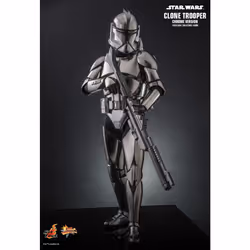 Figure Hot Toys MMS643 - Star Wars - Clone Trooper Chrome Version