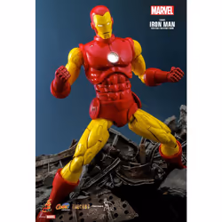 Figura Hot Toys CMS014D57B - Marvel Comics - Classic Iron Man Deluxe Version
