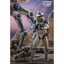 Hot Toys TMS091 - Star Wars : The Clone Wars - Arf Trooper & 501ST Legion AT-RT