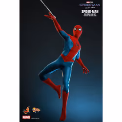 Hot Toys MMS679 - Marvel Comics - Spider Man : No Way Home - Spider Man New Red And Blue Suit Standard Version