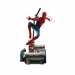 Hot Toys MMS680 - Marvel Comics - Spider Man : No Way Home - Spider Man New Red And Blue Suit Deluxe Version