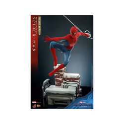Hot Toys MMS680 - Marvel Comics - Spider Man : No Way Home - Spider Man New Red And Blue Suit Deluxe Version