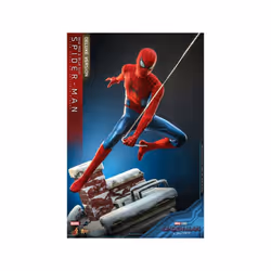 Hot Toys MMS680 - Marvel Comics - Spider Man : No Way Home - Spider Man New Red And Blue Suit Deluxe Version - Additional view 4
