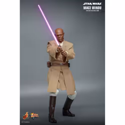 Hot Toys MMS681 - Star Wars II : Attack Of The Clones - Mace Windu - Additional view 4
