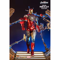 Hot Toys MMS688D53 - Marvel Comics - The Avengers - Iron Man Mark VI & Suit-Up Gantry - Additional view 5