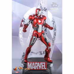 Hot Toys MMS696D54 - Marvel Comics - Disney 100 - Iron Man Mark VII