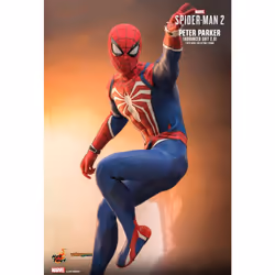 Figure Hot Toys VGM54 - Marvel's Spider Man 2 - Peter Parker Advanced Suit 2.0