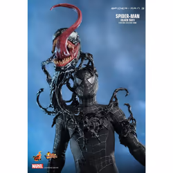 Figure Hot Toys MMS727B - Marvel Comics - Spider Man 3 - Spider Man Black Suit Deluxe Version